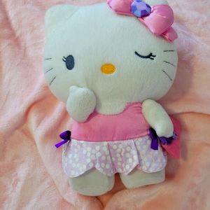 Medium size hello kitty plushie